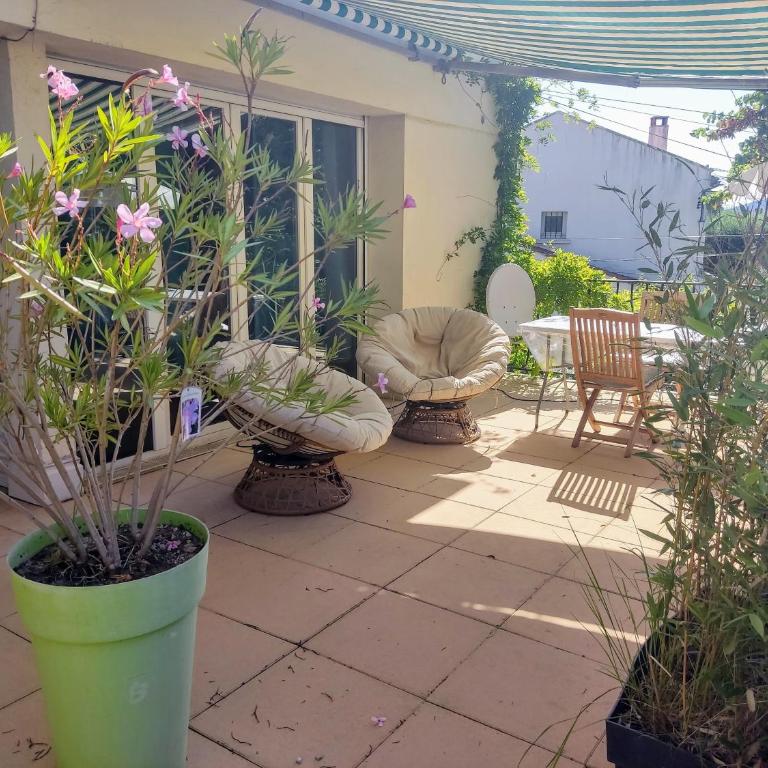 Appartement Jardin & Terrasse - Villa Aix - Appartement 1 Chambre - 9