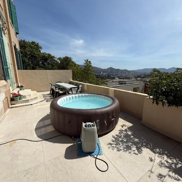 Duplex avec Spa, terrasse vue mer Marseille Calme & Central - Apartamento de lujo de 4 dormitorios - 1