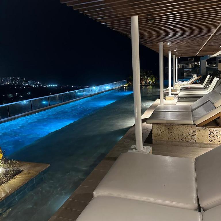 Exclusivo apartamento para descanso en Cartagena - One-Bedroom Apartment - 17