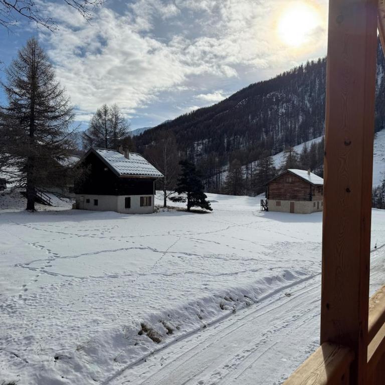 Chalet de charme 8 pers Vue montagne Terrasse Queyras - Chalet - 21