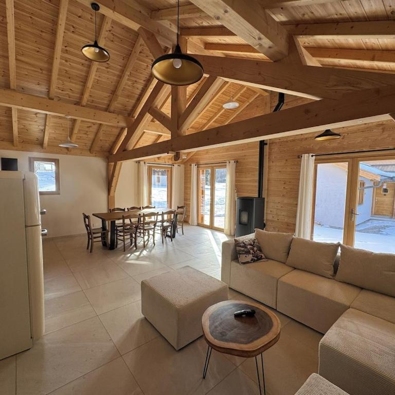 Chalet de charme 8 pers Vue montagne Terrasse Queyras - Chalet - 7