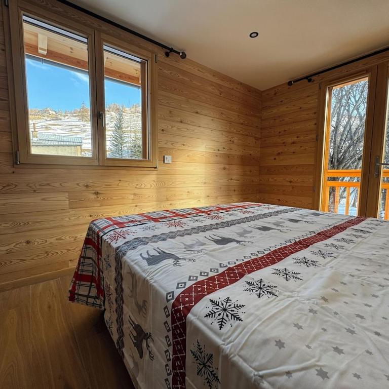 Chalet de charme 8 pers Vue montagne Terrasse Queyras - Chalet - 9