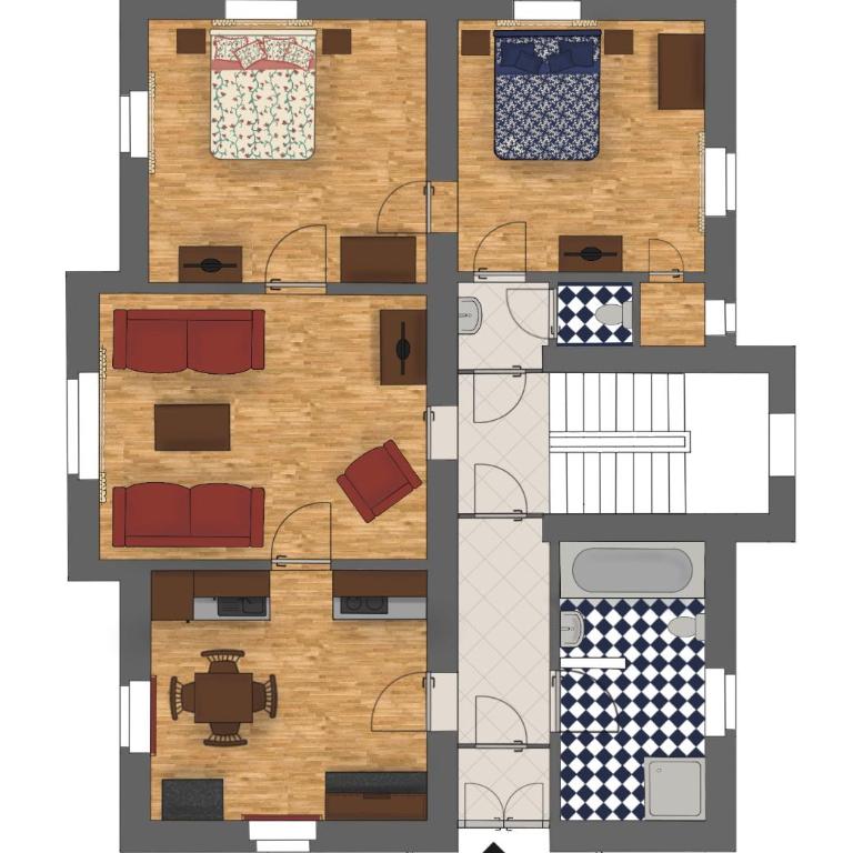 Villa Stephanie - Apartment mit 2 Schlafzimmern - 10