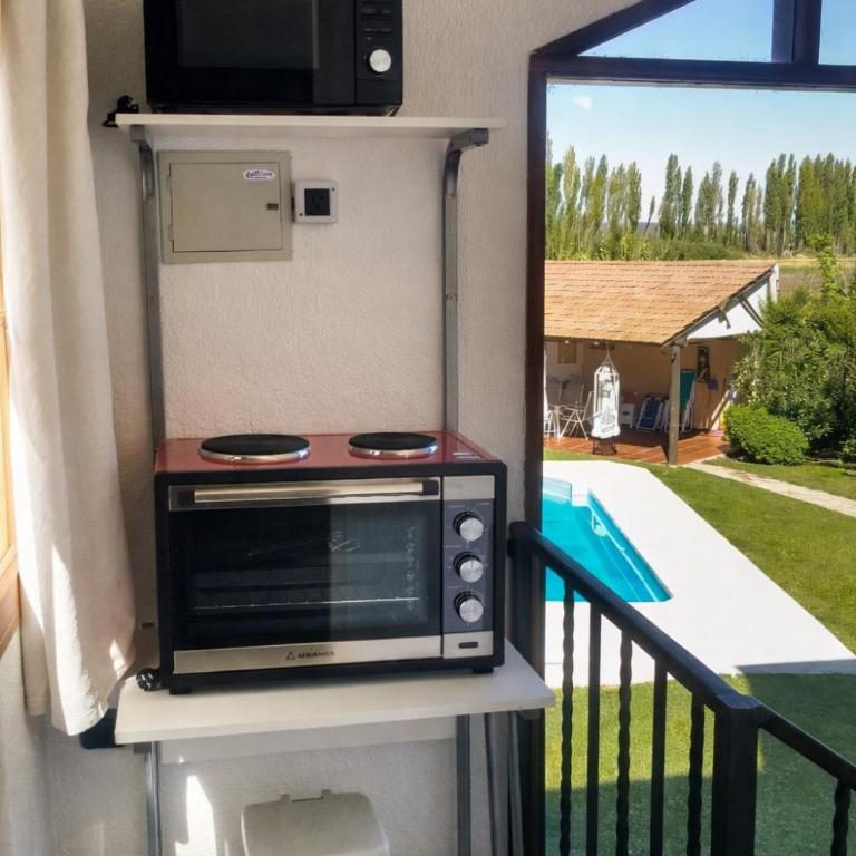 Loft con piscina y jardín en los Caminos del Vino - One-Bedroom Apartment - 6