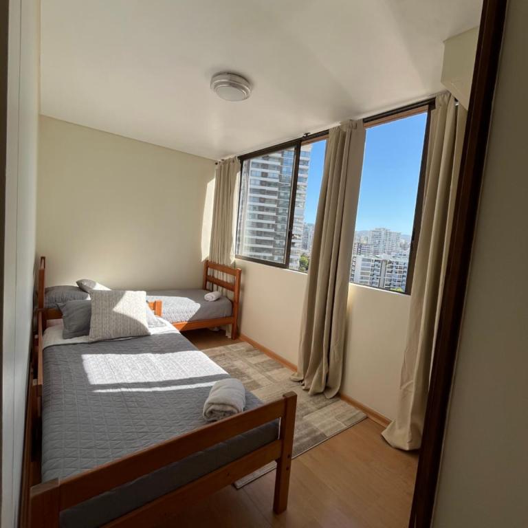 Departamento para 6 personas con vista al mar - Three-Bedroom Apartment - 15