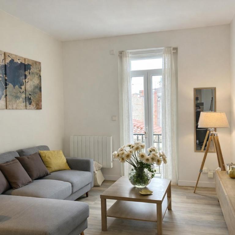 ELEGANCE Castillet - Plein Centre Proche Gare Bus et Transports - IDEAL COUPLE ou PRO - Moderne et Confort - OFFRE SPECIALE - Appartamento con 1 Camera da Letto con Vista - 11