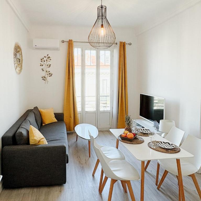 Elegant Apartment with Balcony, Central Nice - Appartement 2 Chambres - 1