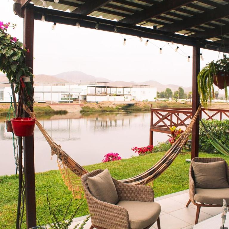 Increible casa de playa con vista al lago - Three-Bedroom House - 5