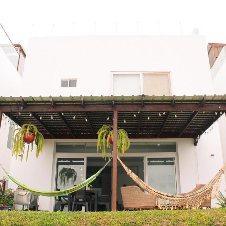 Increible casa de playa con vista al lago - Three-Bedroom House - 16