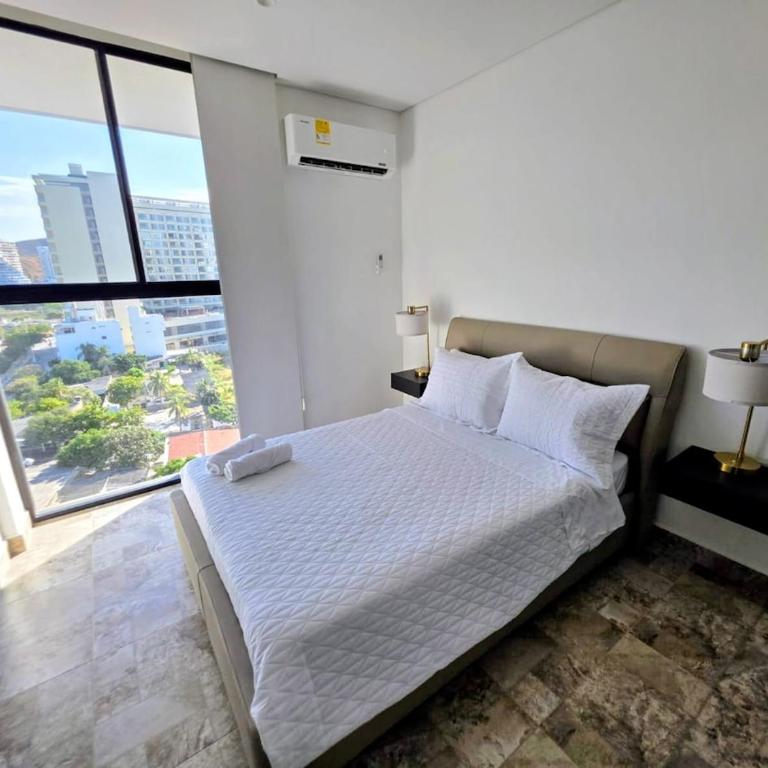 Modern 1BR Apt Great views Rodadero Santa Marta - Apartamento de 1 dormitorio - 2