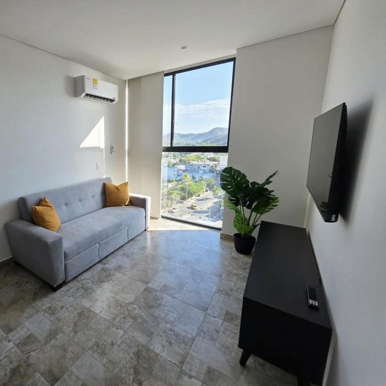 Modern 1BR Apt Great views Rodadero Santa Marta - Apartamento de 1 dormitorio - 3