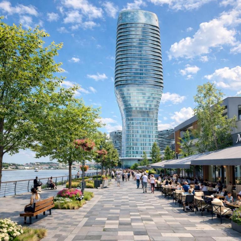 Modern Premium Studio - Belgrade Waterfront - Verde - Apartman sa 1 Spavaćom Sobom - 9