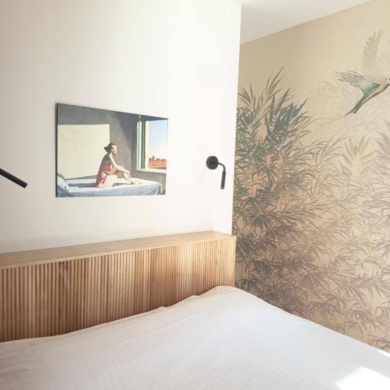 Les Galets Hôtel et B&B - Chambre Double Supérieure avec Terrasse - Vue sur Mer - 1