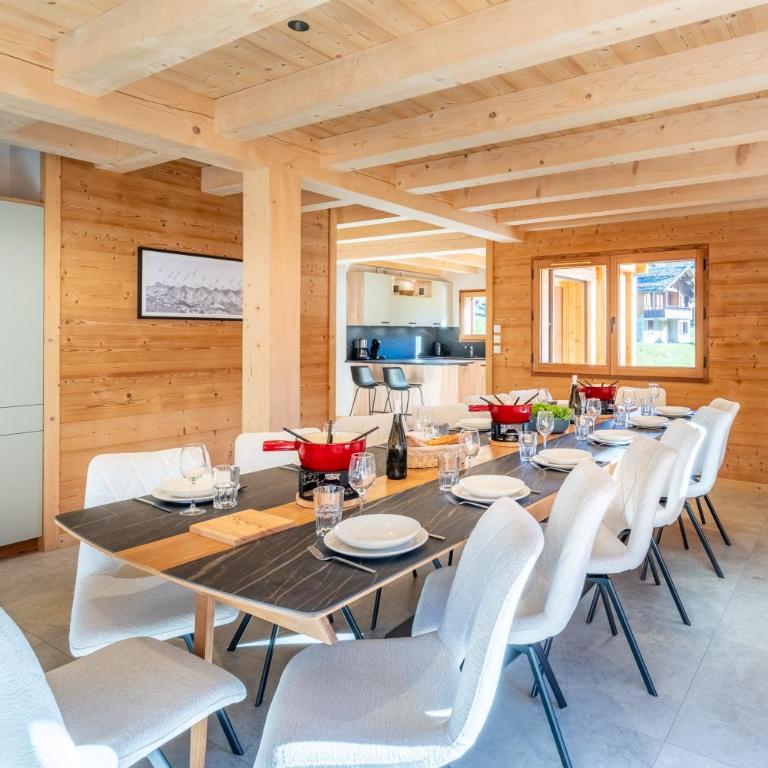 Chalet Le Pré Rosset 15 personnes accès navette - Chalet - 40