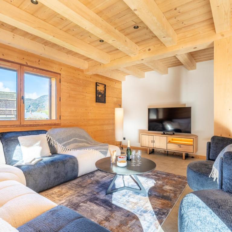 Chalet Le Pré Rosset 15 personnes accès navette - Chalet - 3