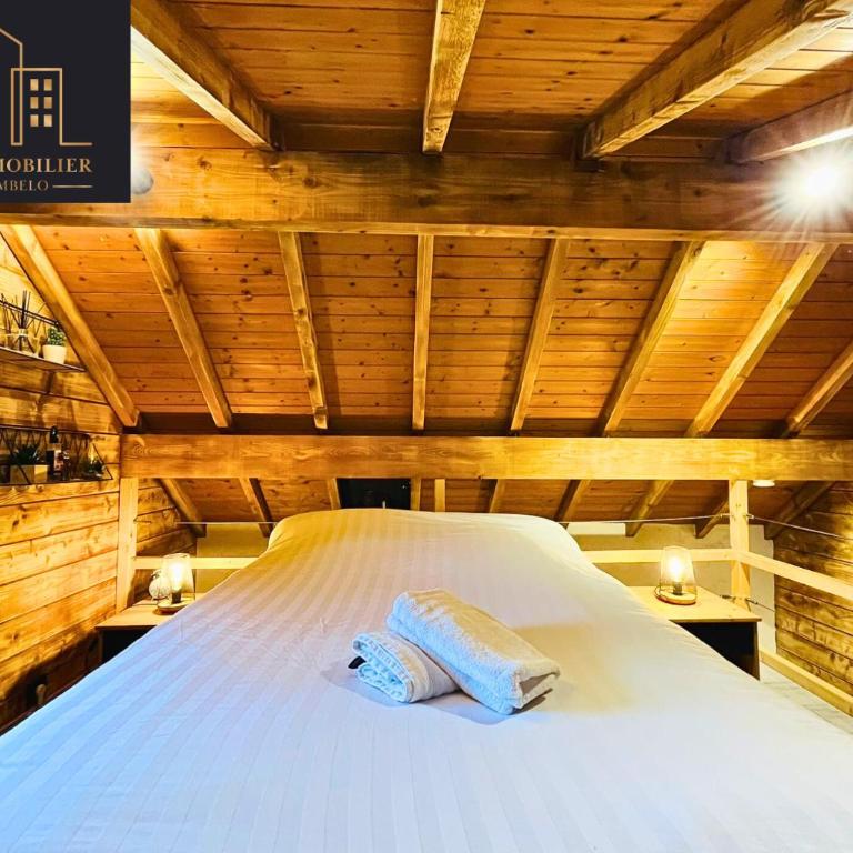 Petit chalet en bois avec mezzanine en montagne - Chalet 1 Chambre - 13