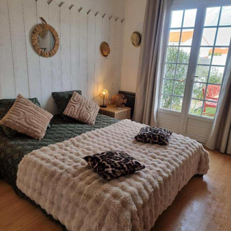 Le Bananier, Quartier La Chaume avec jardin, plage à 1km, 4 à 5 pers - Haus mit 2 Schlafzimmern - 6