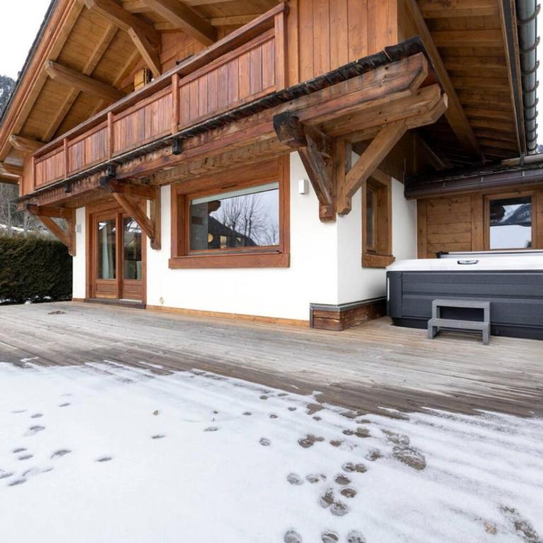 Folettes Chalet 4CH Jardin Vue Cheminee Jacuzzi - Chalet - 27