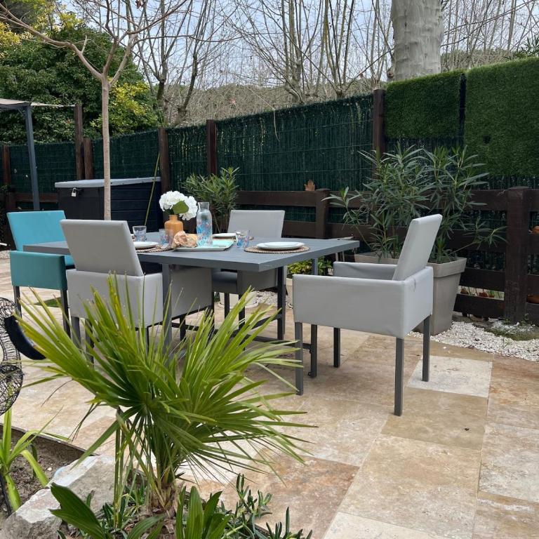 CALME ET MODERNE Appartement avec jardin, centre ville, - Appartement - Vue sur Jardin - 1