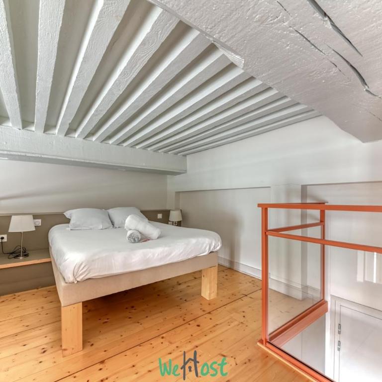 Vue sur le Rhône - Appart cosy centre Lyon - Apartamento - 10
