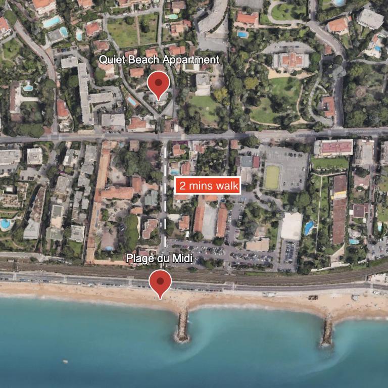 Quiet Beach Cannes - Apartment mit 2 Schlafzimmern - 13
