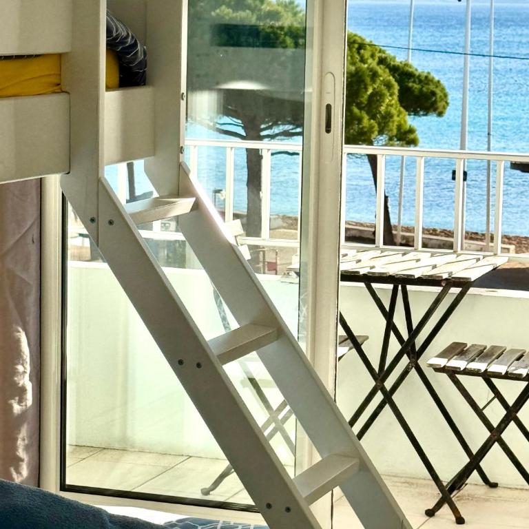 T3 sur la plage vue féerique mer,wifi, parking inclus , clim - Appartamento con 2 Camere da Letto - 20