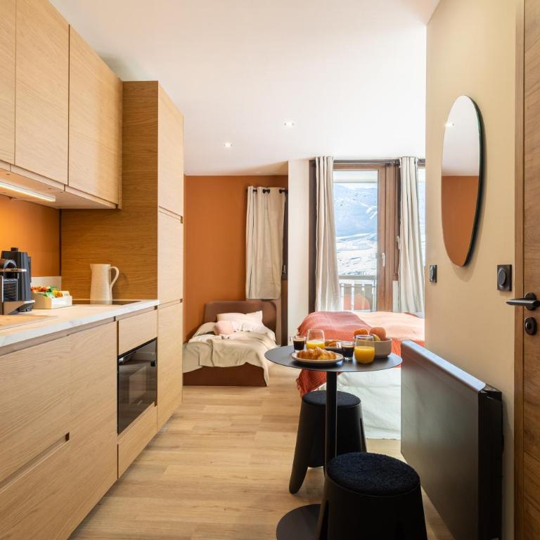 Appartement 3P chic ski-in and out - Val Thorens - One-Bedroom Apartment - 7