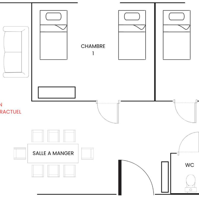 Charmant 3P à 4km des pistes avec Wifi à Saint-Martin-de-Belleville - FR-1-452-388 - Appartement 2 Chambres - 13