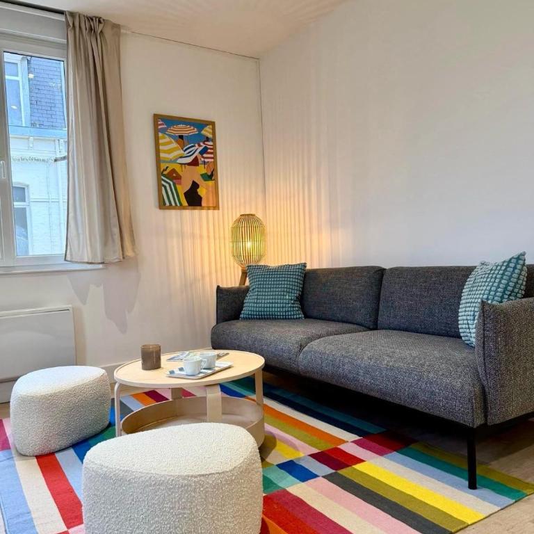 SASHA - Appart en centre-ville pour 6 pers avec Garage et Plage à 200m - Apartamento de 3 dormitorios - 4