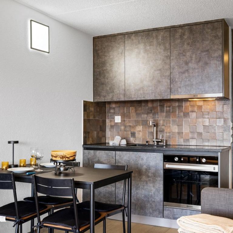 Studio avec balcon & vue dégagée, Anzère centre - Apartment mit 1 Schlafzimmer - 20