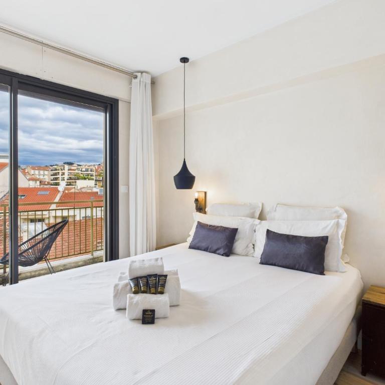 Residence Provencal - Luxurious - 300m Palais - LRA CANNES - INDUS - Apartment with Sea View, Terrace and Spa Bath - 35