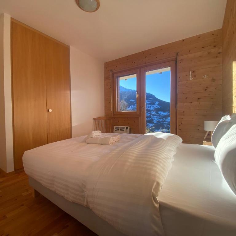 Chalet Les Brantes, refuge atypique a Veysonnaz - Chalet - 8