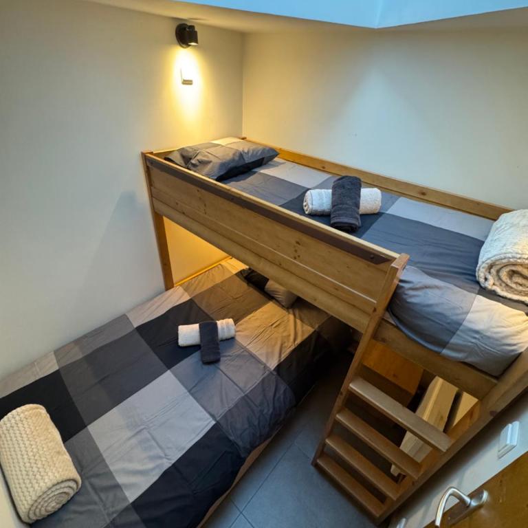 Duplex La Plagne - Montchavin, 4 Pièces, 3 chambres - Apartment mit 3 Schlafzimmern - 5