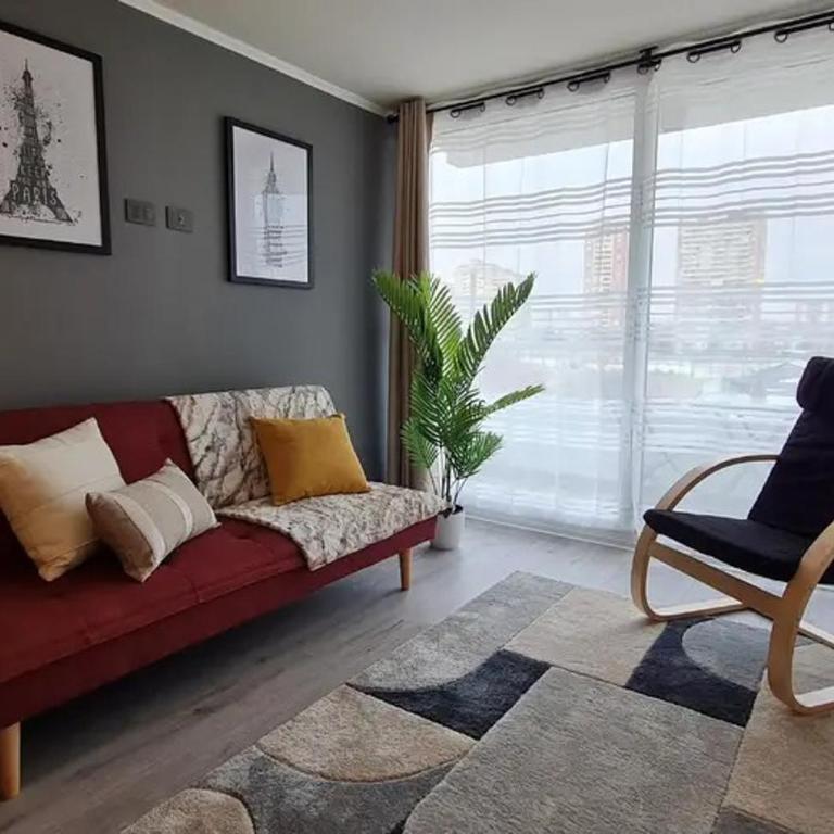 Confort total con estacionamiento en Ñuñoa - Three-Bedroom Apartment - 5