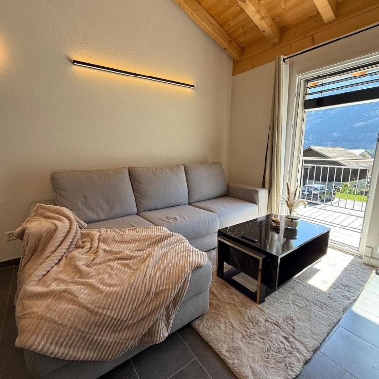 Appartement Vue Montagne Vignoble Cosy Valais - Apartment mit 1 Schlafzimmer - 6