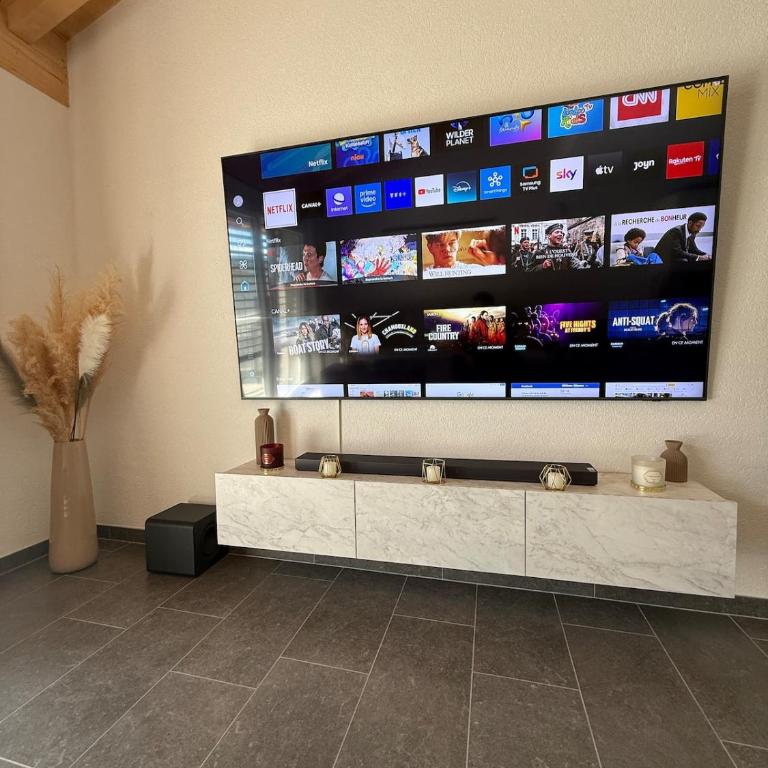 Appartement Vue Montagne Vignoble Cosy Valais - Apartment mit 1 Schlafzimmer - 9
