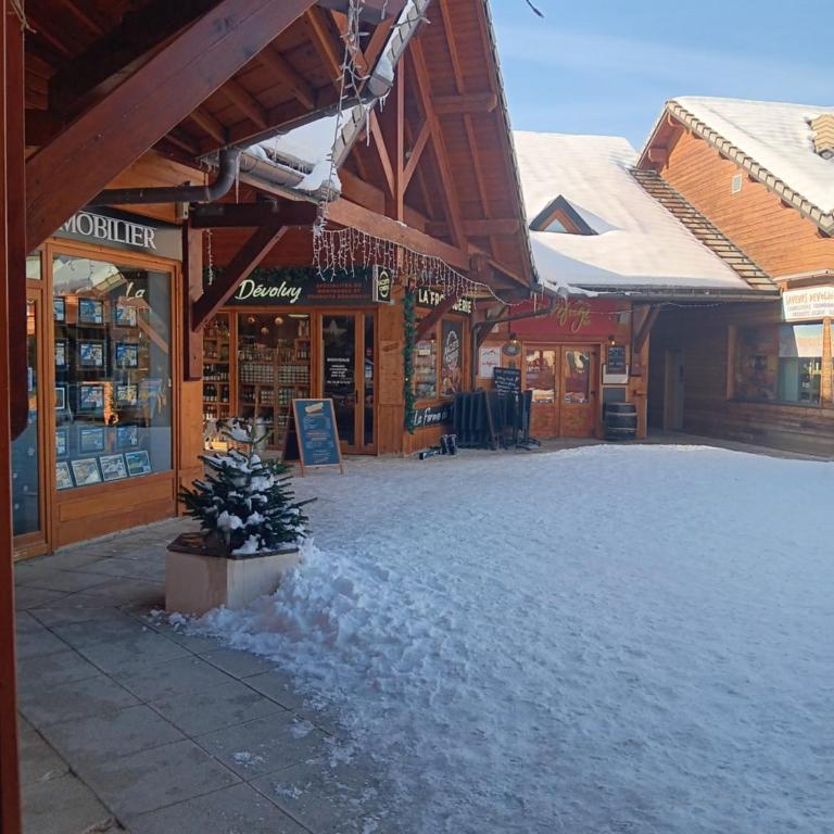 appartement 4 à 6 personnes la Joue du Loup - Appartement 1 Chambre avec Balcon et Vue sur les Montagnes - 9
