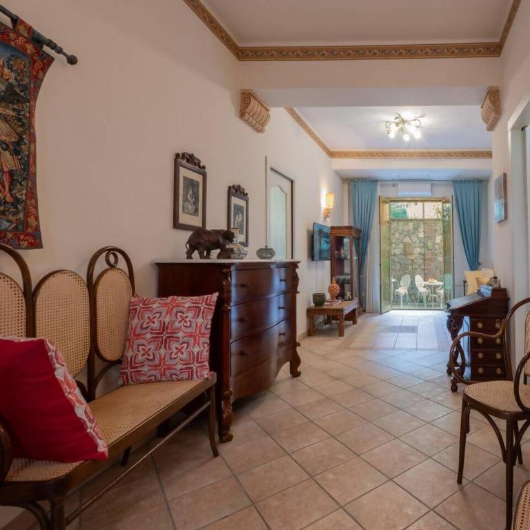 (Casa d’arte Taormina) Alloggio con Patio+Parking - Two-Bedroom Apartment - 2