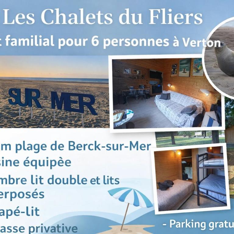 Gîte Les Chalets du Fliers à Verton Meublés de tourisme classés 2 étoiles - Casa - 11