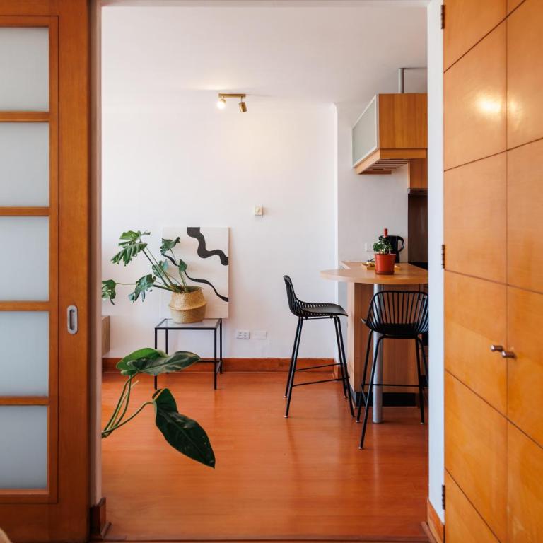Las Condes Skyline View of Cerro Manquehue - One-Bedroom Apartment - 8