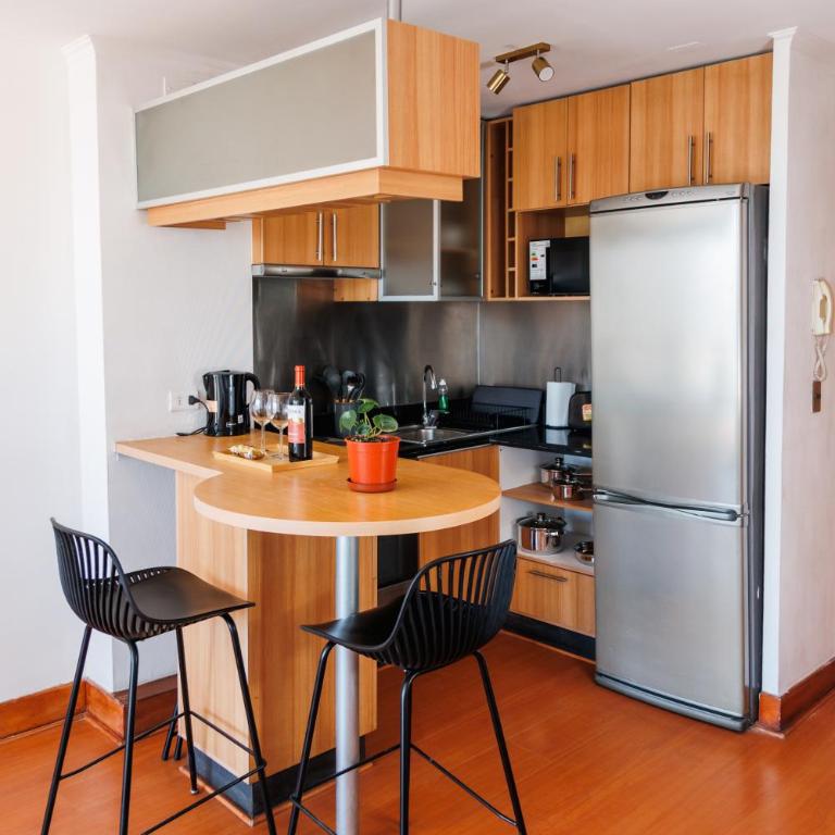 Las Condes Skyline View of Cerro Manquehue - One-Bedroom Apartment - 16