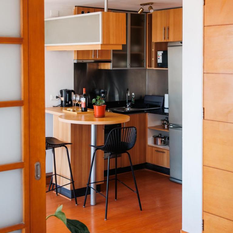 Las Condes Skyline View of Cerro Manquehue - One-Bedroom Apartment - 9