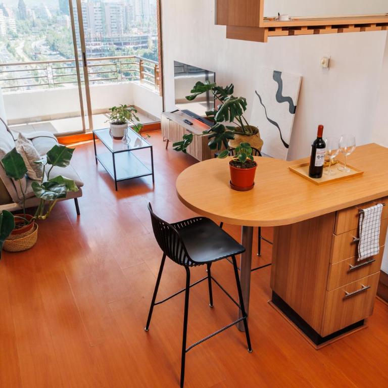 Las Condes Skyline View of Cerro Manquehue - One-Bedroom Apartment - 30