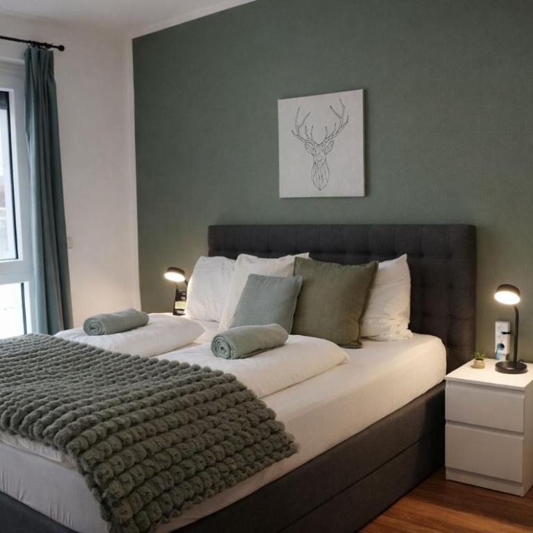 Gemütliche Ferienwohnung Würzburg, ruhig und gut angebunden - Apartment mit 1 Schlafzimmer - 1
