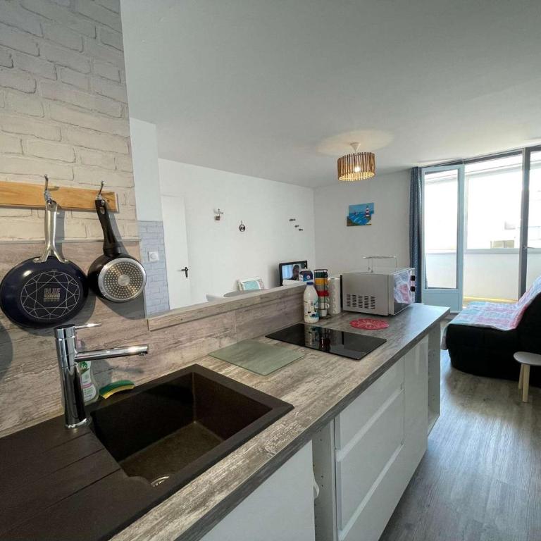SH210-06B - Appart 2 pièces 5 couchages SAINT HILAIRE DE RIEZ - Apartamento de 1 dormitorio con terraza - 7