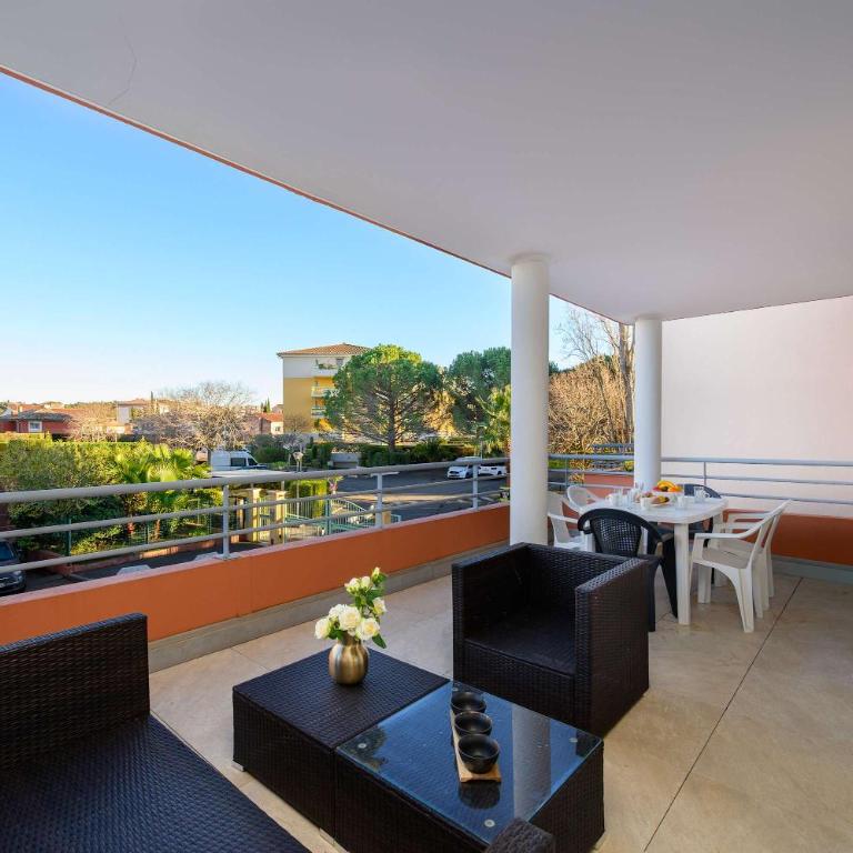 LX193 Grand lumineux terrasse piscine - Parking - Apartment - 9