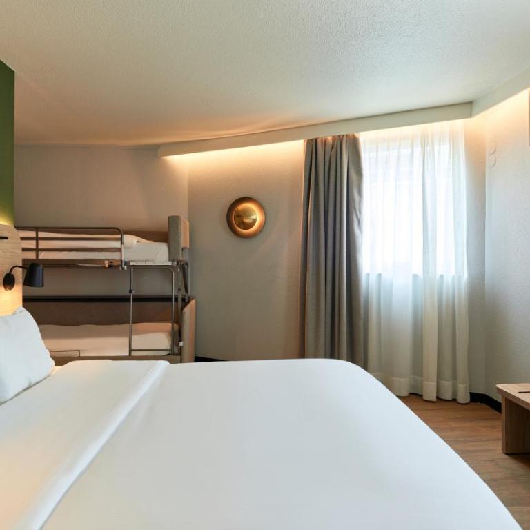 Campanile Prime Paris 19 - La Villette - Chambre Standard - 1 Lit Queen-Size Modulaire pour 2 Adultes - 5