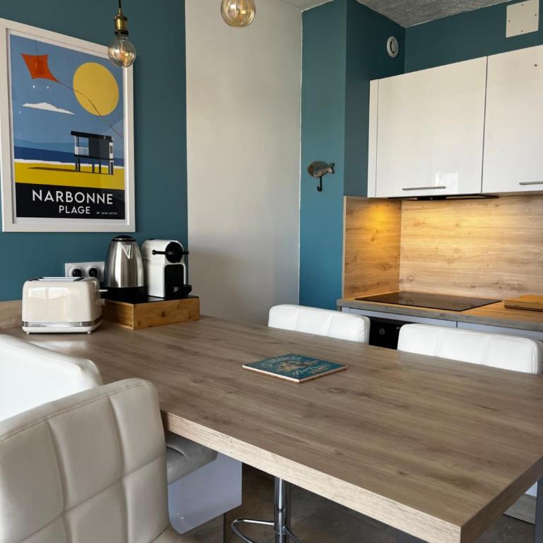 T2 Vue Mer, balcon, parking - Appartement 1 Chambre avec Balcon et Vue sur Mer - 12