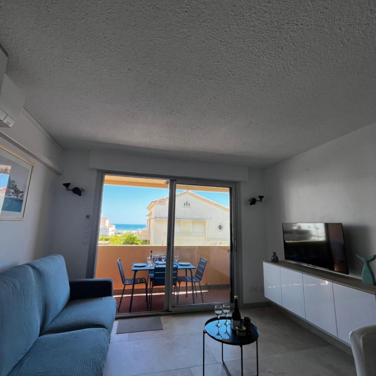 T2 Vue Mer, balcon, parking - Appartement 1 Chambre avec Balcon et Vue sur Mer - 6