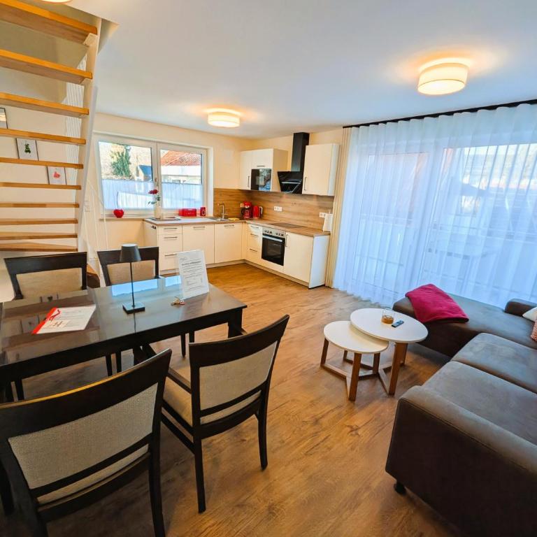 Haus am Mühlenweg - neue, sonnendurchflutete Appartements mit Aufzug und Tiefgarage - barrierefrei - Apartment mit 1 Schlafzimmer und Gartenblick - 3